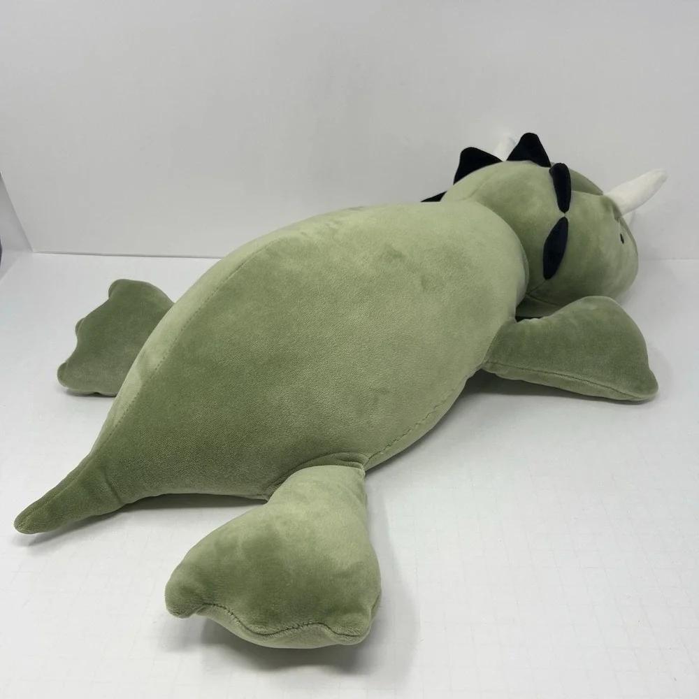 Pillowfort Large Weighted Dinosaur Plush‎ Triceratops Throw Stuffed Animal 24